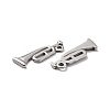Non-Tarnish 304 Stainless Steel Pendants LS-STAS-B024-10P-2