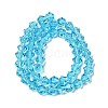 Imitation Austrian Crystal 5301 Bicone Beads X-GLAA-S026-6mm-06-2