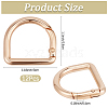 12Pcs Alloy Spring Gate Rings FIND-CN0002-49KCG-2