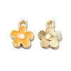 Alloy Enamel Charms ENAM-D043-02G-07-1