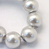 Baking Paint Pearlized Glass Pearl Round Bead Strands HY-Q003-10mm-62-3