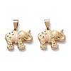 304 Stainless Steel Pendant Rhinestone Settings STAS-J036-100G-1