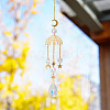 1Pc Faceted Glass Sun Catcher Pendant Decorations AJEW-TA0003-19-5
