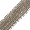 Transparent Glass Beads Strands X1-EGLA-A034-T4mm-MD16-1