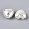 ABS Plastic Imitation Pearl Beads SACR-T017-79B-2