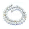 Natural Grey Moonstone Beads Strands G-I279-C01-8mm-2