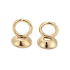 201 Stainless Steel Bead Cap Pendant Bails STAS-L244-27B-G-2