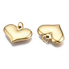 316 Surgical Stainless Steel Pendants STAS-N097-005-3