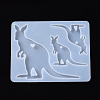 Kangaroo Pendant Silicone Molds X-DIY-I026-20-1