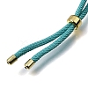 2.5MM Adjustable Braided Nylon Cords Necklace Making FB-CBAA152-02G-30-2