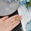 10Pcs Alloy Bead Cap Pendant Bails FIND-SC0010-61-3