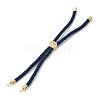 Cotton Cord Bracelet Making KK-F758-03V-G-2