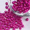 Baking Paint 8/0 Glass Seed Beads SEED-Q025-3mm-L13-1