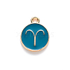 Alloy Enamel Pendants ENAM-S124-01A-05A-2