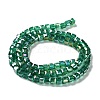 Electroplate Glass Bead Strands EGLA-J028-4x4mm-AB14-5