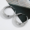 Iron Stud Earrings for Women WG0105C-01-3