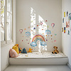 Translucent PVC Self Adhesive Wall Stickers STIC-WH0015-365-7