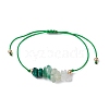 Gemstone Braided Bead Bracelet BJEW-JB11013-04-1