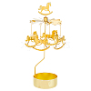 Stainless Steel Spinning Rotary Candle Holder Stand DIY-WH0304-976E-1