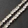 Transparent Glass Beads Strand GLAA-F112-04K-1