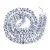Electroplate Glass Beads Strands EGLA-Q094-A04-3