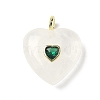 Natural Quartz Crystal Pendants X-G-C274-04I-1