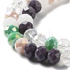 Glass Beads Strands EGLA-A034-M8mm-42-4