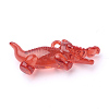 Transparent Acrylic Big Pendants TACR-T002-05-3