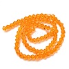 Transparent Glass Beads Strands EGLA-A039-T4mm-D23-2