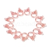 Transparent Plastic Lobster CLaw Clasps KY-H005-A08-1