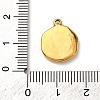 304 Stainless Steel Pendants STAS-I348-02G-04-3