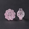 Transparent Spray Painted Glass Beads GLAA-I050-06H-4