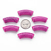 Opaque Crackle Acrylic Beads LS-MACR-S372-001N-002-3