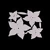 Flower Frame Carbon Steel Cutting Dies Stencils DIY-F036-33-2