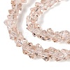 Transparent Glass Beads Strands GLAA-N018-3mm-21-4