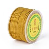 Polyester Milan Cord for DIY Jewelry Craft Making OCOR-F011-D15-2