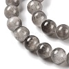 Natural Selenite Beads Strands G-C142-01B-5