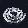 Synthetic Quartz Crystal Beads Strands X-G-S285-13-2