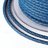 Braided Cowhide Cord WL-I004-3mm-D-16-3