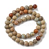 Natural Aqua Terra Jasper Beads Strands G-E444-14B-4mm-2