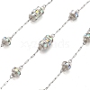 Handmade Glass Beads & Rhinestone Chains CHS-L028-01P-02-1