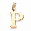 304 Stainless Steel Pendants STAS-F106-95G-P-1