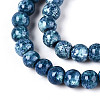 Baking Paint Glass Beads Strands X-DGLA-N016-4mm-10-3