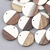 Resin & Wood Pendants X-RESI-S358-02B-01-1