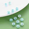 Transparent Crackle Acrylic Beads MACR-S373-66-L03-7