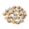Rondelle Resin European Beads RPDL-A001-02-06-1