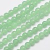Natural & Dyed Malaysia Jade Bead Strands G-A146-8mm-A26-3