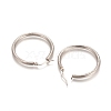 Non-Tarnish 304 Stainless Steel Geometric Hoop Earrings STAS-D171-16A-P-2