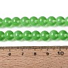 Transparent Glass Imitation Cat Eye Beads Strands GLAA-Q110-01B-08-4