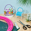 Plastic Rattan Wicker Strips DIY-WH0816-132E-4
